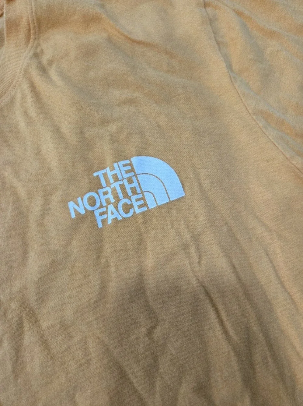 The North Face Men's Long Sleeve Tee in Yellow